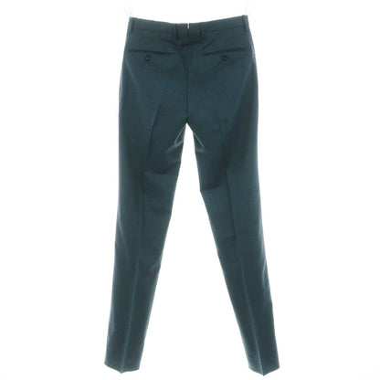 【新品】インコテックス INCOTEX HIGH COMFORT ストレッチ ウール ドレススラックスパンツ グリーン【 46 】【 状態ランクN 】【 メンズ 】
