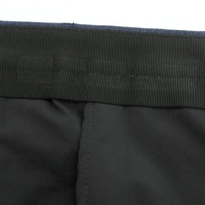 【新品アウトレット】インコテックス スローウェア INCOTEX SLOWEAR TEKNOSARTORIAL ストレッチ ポリエステルウール チェック ドレススラックスパンツ ネイビーxブラック【 52 】【 状態ランクN- 】【 メンズ 】