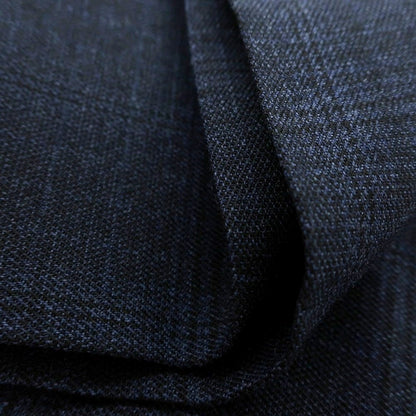 【新品アウトレット】インコテックス スローウェア INCOTEX SLOWEAR TEKNOSARTORIAL ストレッチ ポリエステルウール チェック ドレススラックスパンツ ネイビーxブラック【 52 】【 状態ランクN- 】【 メンズ 】
