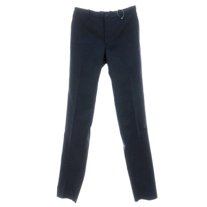 【新品】インコテックス スローウェア INCOTEX SLOWEAR TEKNOSARTORIAL ポリエステル イージースラックスパンツ ネイビー【 48 】【 状態ランクN 】【 メンズ 】