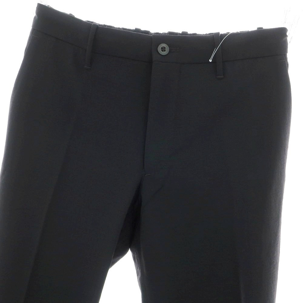 【新品】インコテックス スローウェア INCOTEX SLOWEAR TEKNOSARTORIAL ストレッチ ウールナイロン イージースラックスパンツ ブラック【 44 】【 状態ランクN 】【 メンズ 】