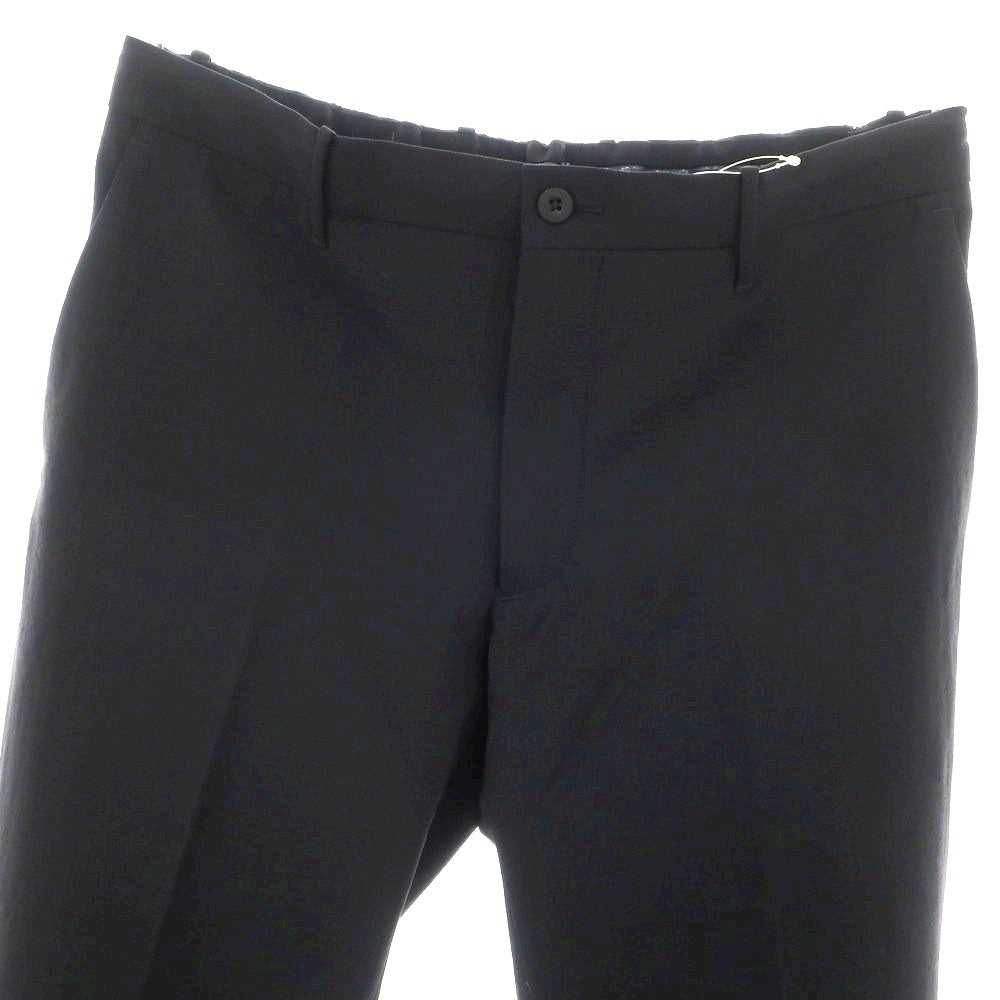 【新品】インコテックス スローウェア INCOTEX SLOWEAR TEKNOSARTORIAL ストレッチ ウールナイロン イージースラックスパンツ ブラック【 50 】【 状態ランクN 】【 メンズ 】
