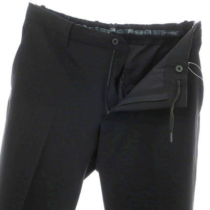 【新品】インコテックス スローウェア INCOTEX SLOWEAR TEKNOSARTORIAL ストレッチ ウールナイロン イージースラックスパンツ ブラック【 50 】【 状態ランクN 】【 メンズ 】