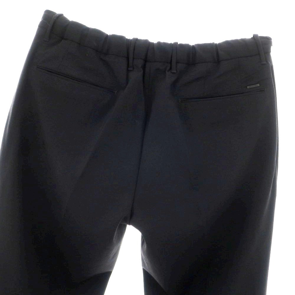【新品】インコテックス スローウェア INCOTEX SLOWEAR TEKNOSARTORIAL ストレッチ ウールナイロン イージースラックスパンツ ブラック【 50 】【 状態ランクN 】【 メンズ 】