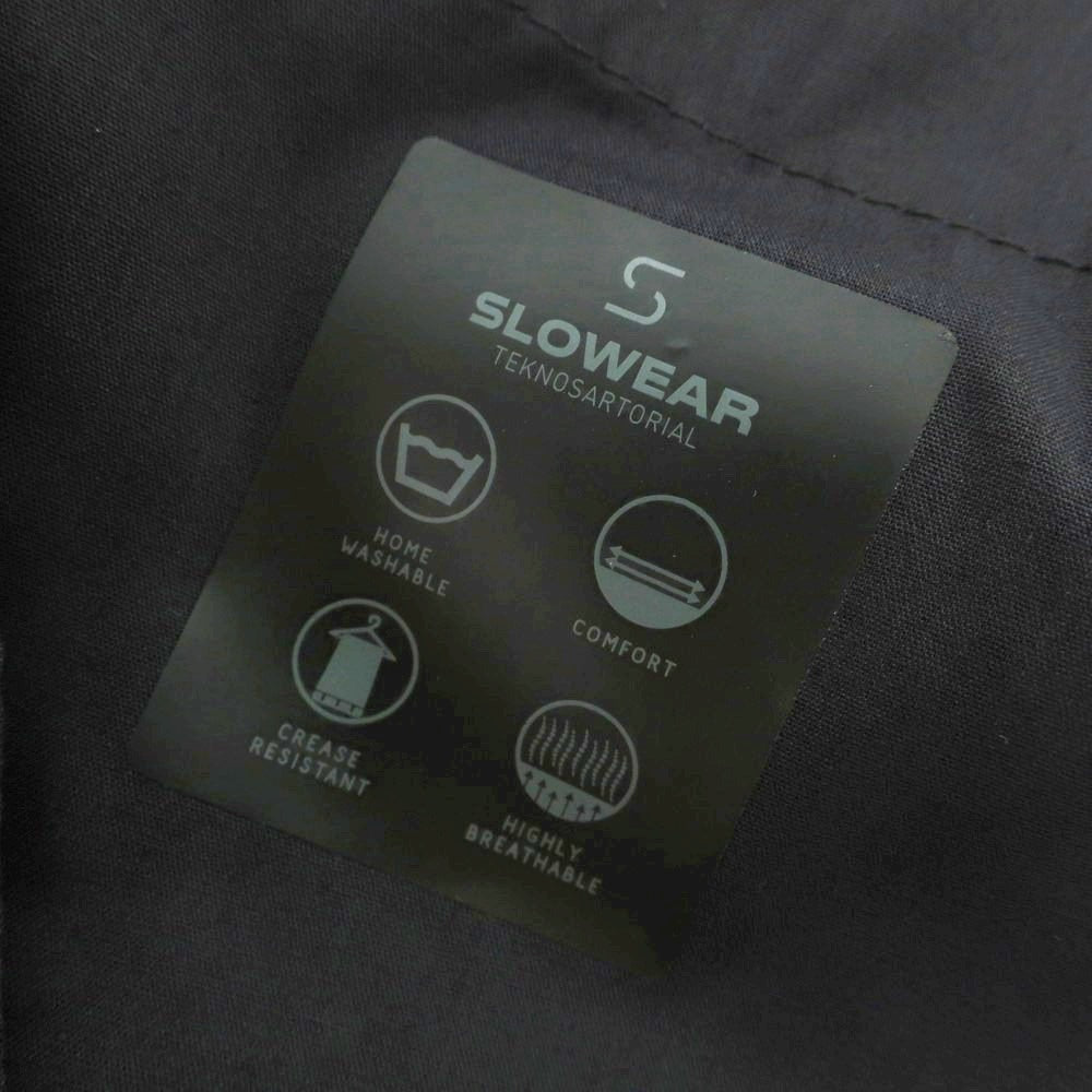 【新品】インコテックス スローウェア INCOTEX SLOWEAR TEKNOSARTORIAL ストレッチ ウールナイロン イージースラックスパンツ ブラック【 52 】【 状態ランクN 】【 メンズ 】