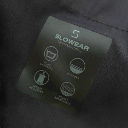 【新品】インコテックス スローウェア INCOTEX SLOWEAR TEKNOSARTORIAL ストレッチ ウールナイロン イージースラックスパンツ ブラック【 52 】【 状態ランクN 】【 メンズ 】