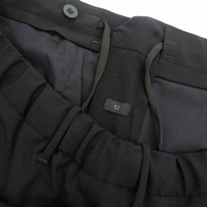 【新品】インコテックス スローウェア INCOTEX SLOWEAR TEKNOSARTORIAL ストレッチ ウールナイロン イージースラックスパンツ ブラック【 52 】【 状態ランクN 】【 メンズ 】