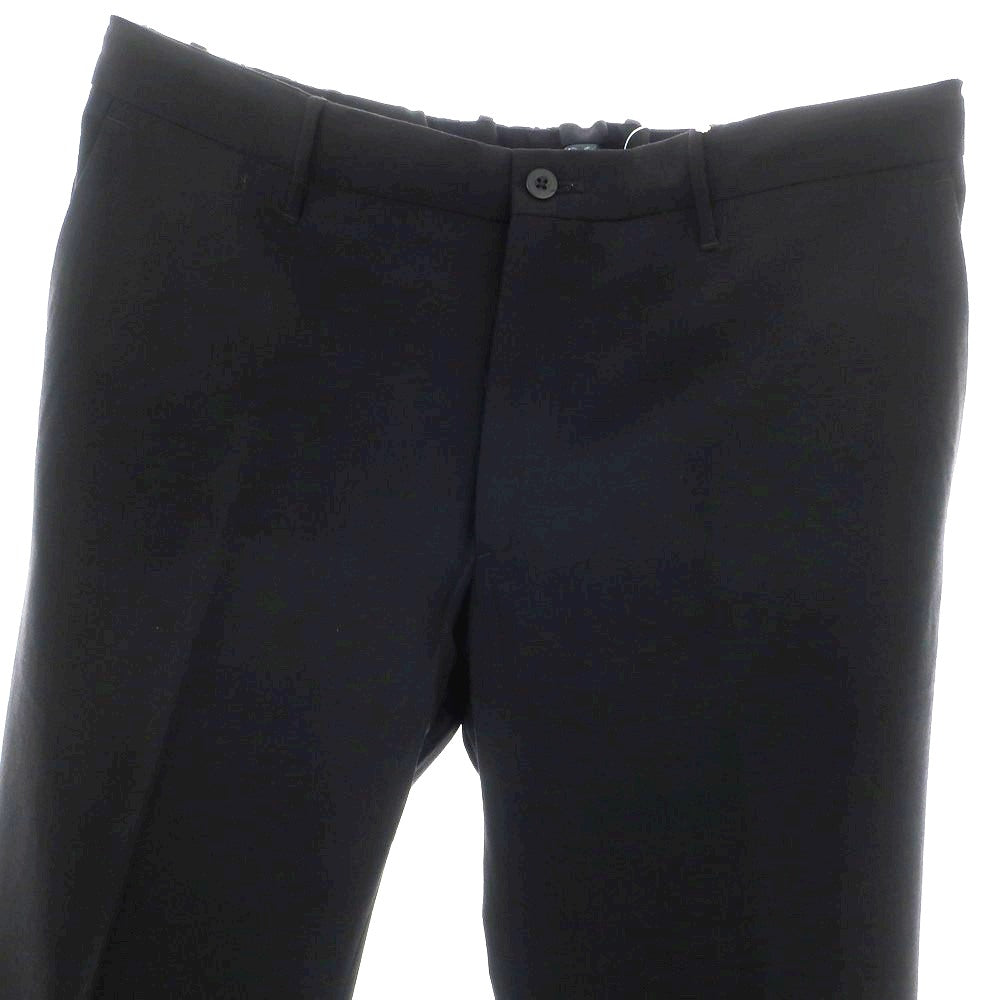 【新品】インコテックス スローウェア INCOTEX SLOWEAR TEKNOSARTORIAL ストレッチ ウールナイロン イージースラックスパンツ ブラック【 52 】【 状態ランクN 】【 メンズ 】