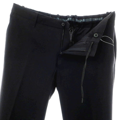 【新品】インコテックス スローウェア INCOTEX SLOWEAR TEKNOSARTORIAL ストレッチ ウールナイロン イージースラックスパンツ ブラック【 52 】【 状態ランクN 】【 メンズ 】