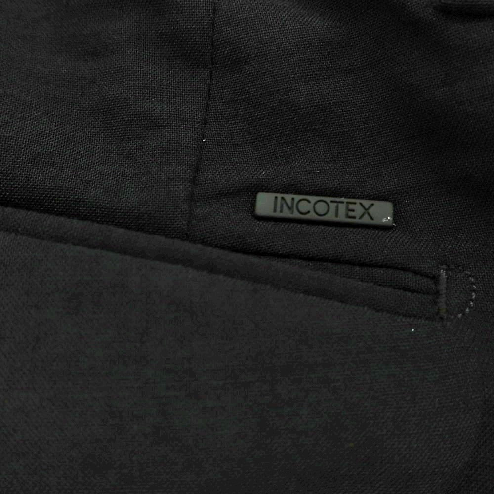 【新品】インコテックス スローウェア INCOTEX SLOWEAR TEKNOSARTORIAL ストレッチ ウールナイロン イージースラックスパンツ ブラック【 52 】【 状態ランクN 】【 メンズ 】