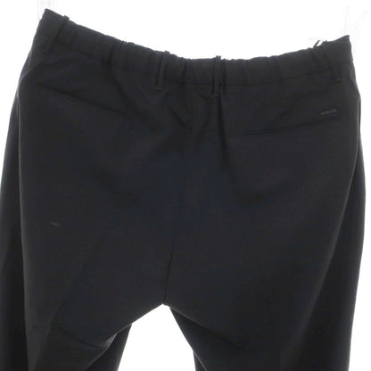 【新品】インコテックス スローウェア INCOTEX SLOWEAR TEKNOSARTORIAL ストレッチ ウールナイロン イージースラックスパンツ ブラック【 54 】【 状態ランクN 】【 メンズ 】
