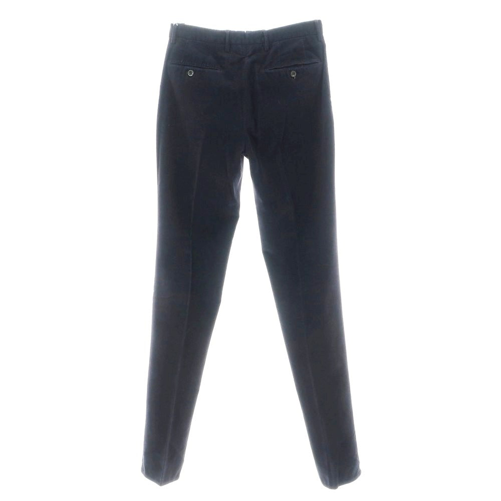 【新品】インコテックス INCOTEX 細畝コーデュロイ スラックスパンツ ネイビー【 48 】【 状態ランクN 】【 メンズ 】
