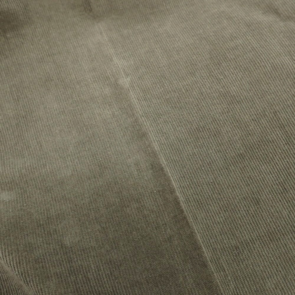 【新品アウトレット】インコテックス INCOTEX 細畝コーデュロイ スラックスパンツ グレーカーキ【 52 】【 状態ランクN- 】【 メンズ 】