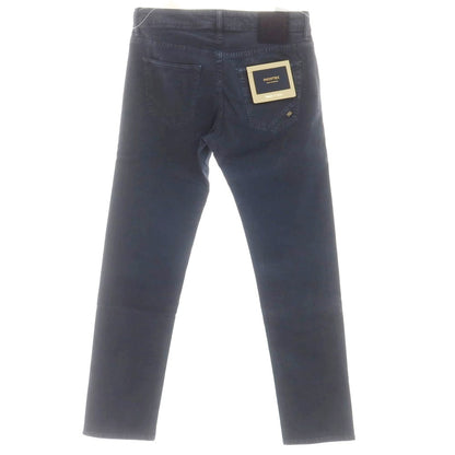 [New] INCOTEX BLUE DIVISION Slim Stretch Cotton 5 Pocket Pants Navy (08) [29] [Condition Rank N] [Men&
