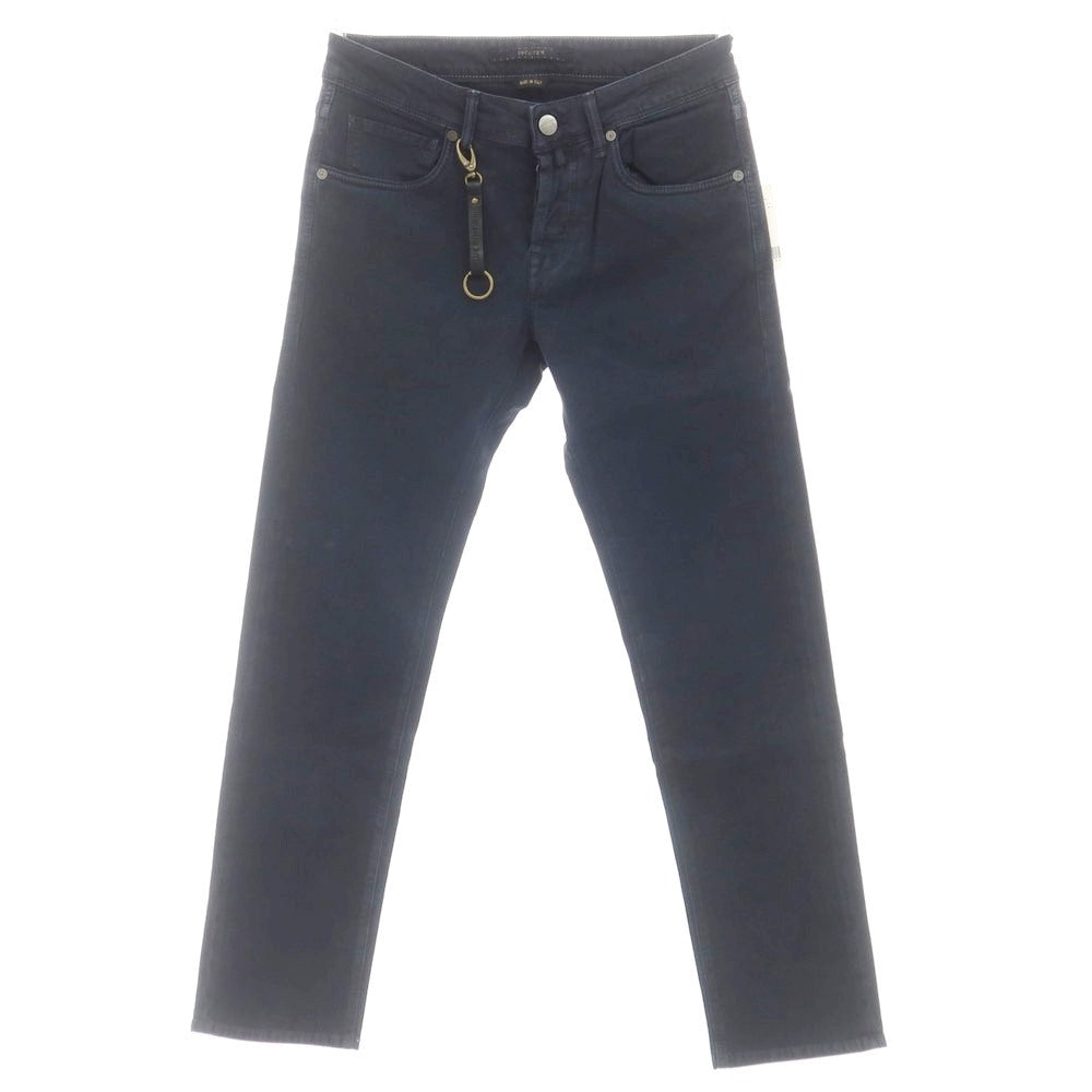 【新品】インコテックス ブルーディヴィジョン INCOTEX BLUE DIVISION Slim ストレッチコットン 5ポケットパンツ ネイビー（08）【 30 】【 状態ランクN 】【 メンズ 】