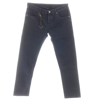 [New] INCOTEX BLUE DIVISION Slim Stretch Cotton 5 Pocket Pants Navy (08) [32] [Condition Rank N] [Men&