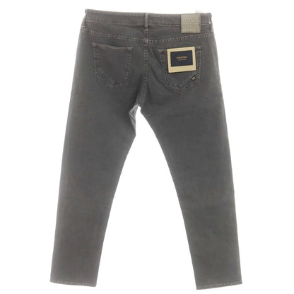 [New] INCOTEX BLUE DIVISION Slim Stretch Cotton 5 Pocket Pants Dark Gray (07) [34] [Condition Rank N] [Men&
