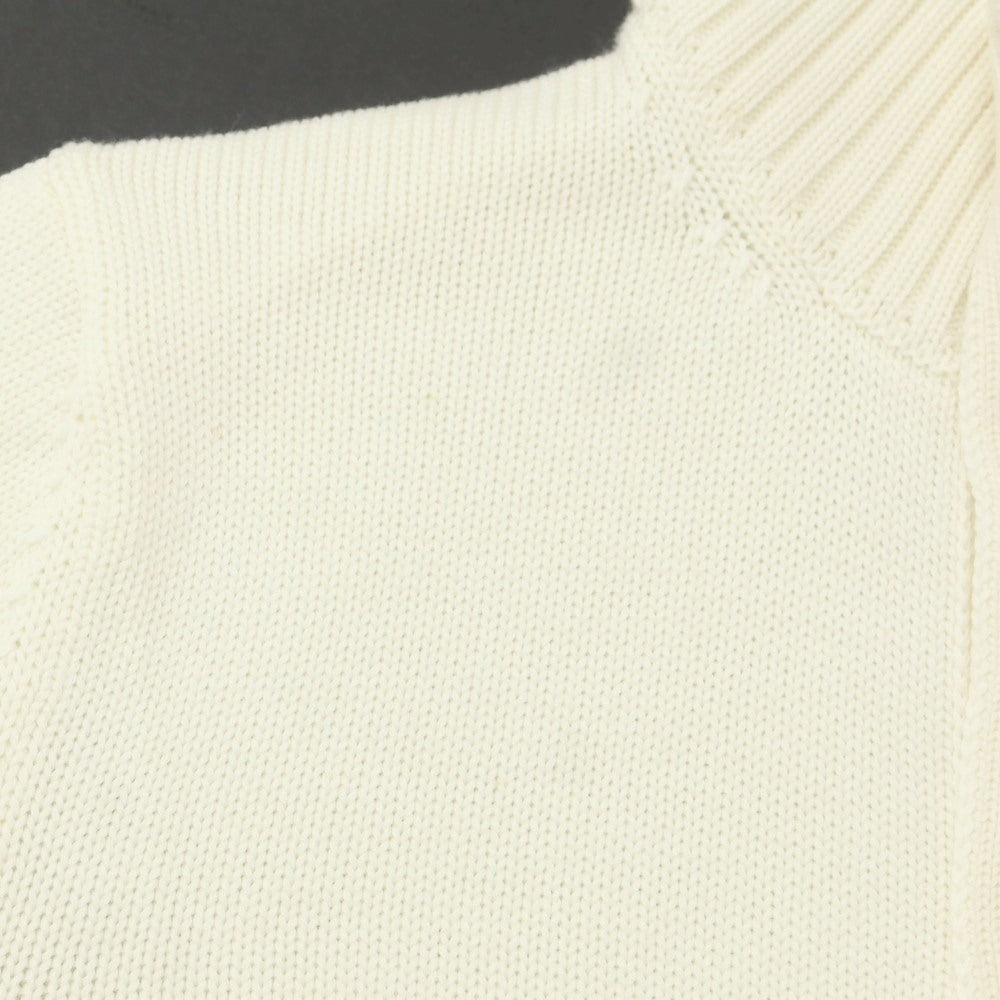 [New Outlet] ZANONE CHIOTO Kyoto Mid-gauge Wool Stand Collar Cardigan Off-white [48] [Condition Rank N-] [Men&