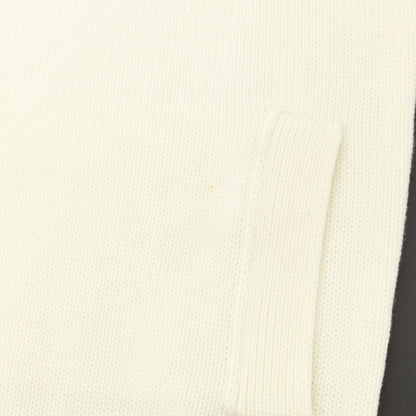[New Outlet] ZANONE CHIOTO Kyoto Mid-gauge Wool Stand Collar Cardigan Off-white [48] [Condition Rank N-] [Men&