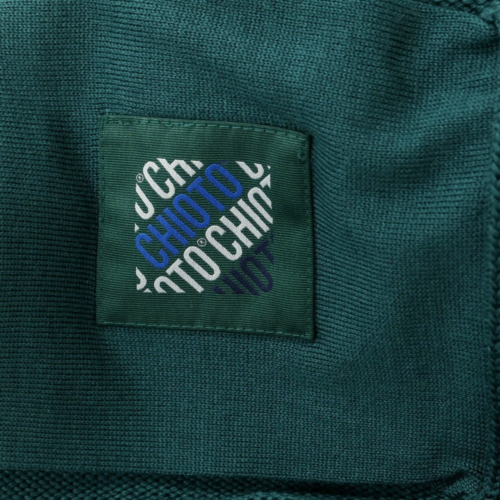 [New] ZANONE CHIOTO Kyoto Mid-gauge Wool Stand Collar Cardigan Deep Green [52] [Condition Rank N] [Men&