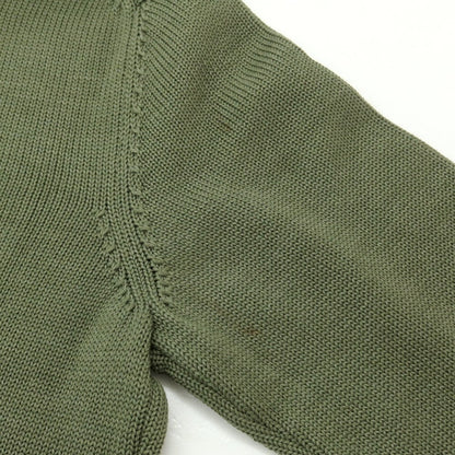 [New Outlet] ZANONE CHIOTO Kyoto Mid-gauge Wool Stand Collar Cardigan Sage Green [52] [Condition Rank N-] [Men&