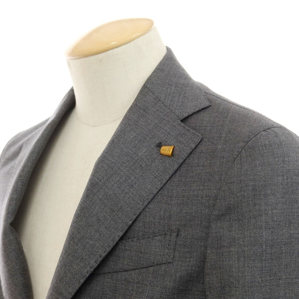 【新品】サルトリア ラトーレ SARTORIA LATORRE ウール 2つボタンスーツ グレー【 44 】【 状態ランクN 】【 メンズ 】