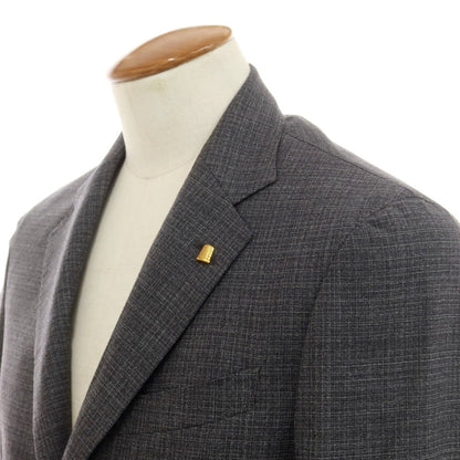 【新品】サルトリア ラトーレ SARTORIA LATORRE ウール 3つボタンスーツ ダークグレー【 46 】【 状態ランクN 】【 メンズ 】