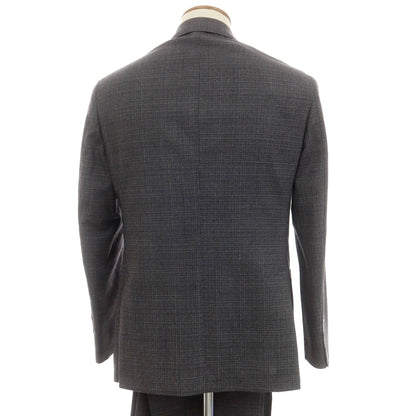 【新品】サルトリア ラトーレ SARTORIA LATORRE ウール 3つボタンスーツ ダークグレー【 46 】【 状態ランクN 】【 メンズ 】