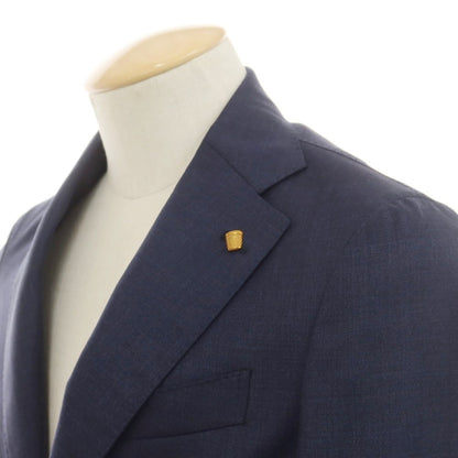 【新品】サルトリア ラトーレ SARTORIA LATORRE ウール 2つボタンスーツ ネイビー【 44 】【 状態ランクN 】【 メンズ 】 [BPD]