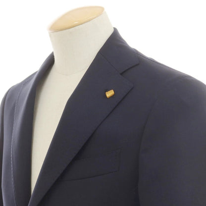 【新品】サルトリア ラトーレ SARTORIA LATORRE ストレッチウール 3つボタンスーツ ダークネイビー【 44 】【 状態ランクN 】【 メンズ 】
[APD]