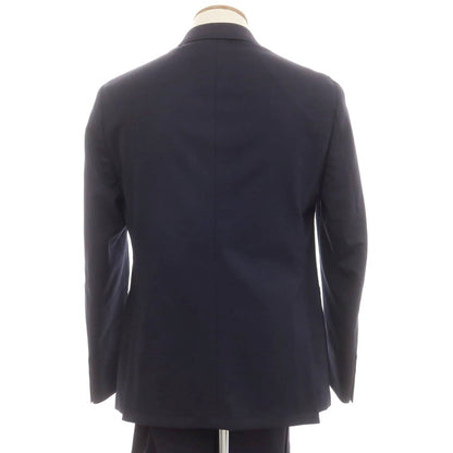 【新品】サルトリア ラトーレ SARTORIA LATORRE ストレッチウール 3つボタンスーツ ダークネイビー【 48 】【 状態ランクN 】【 メンズ 】