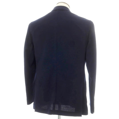 [New] SARTORIA LATORRE Stretch Wool Tailored Jacket Navy [50] [Condition Rank N] [Men&