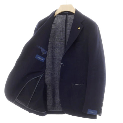 [New] SARTORIA LATORRE Stretch Wool Tailored Jacket Navy [50] [Condition Rank N] [Men&