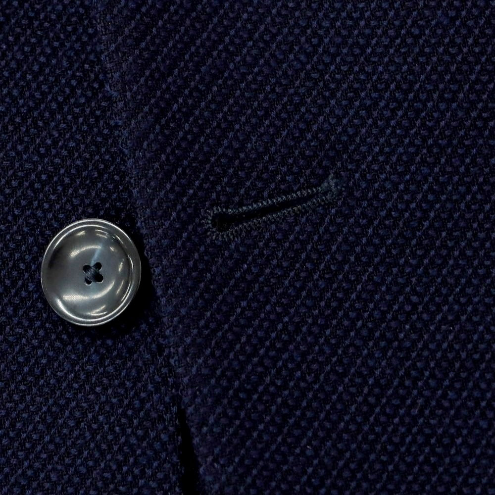 [New] SARTORIA LATORRE Stretch Wool Tailored Jacket Navy [50] [Condition Rank N] [Men&