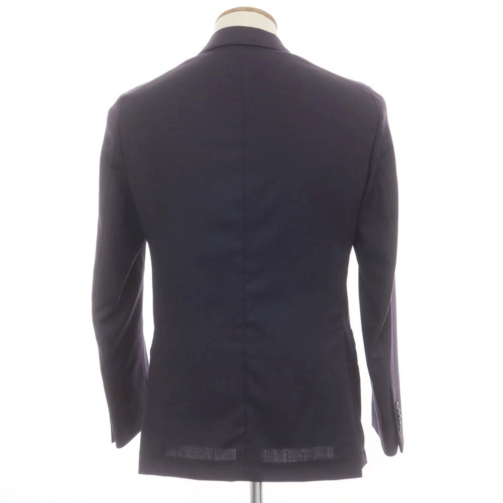 [New] SARTORIA LATORRE Summer Wool Tailored Jacket Navy [46] [Condition Rank N] [Men&