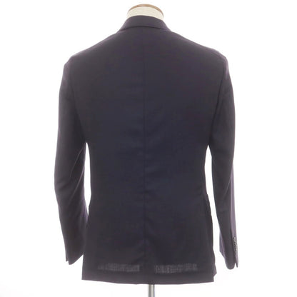[New] SARTORIA LATORRE Summer Wool Tailored Jacket Navy [46] [Condition Rank N] [Men&
