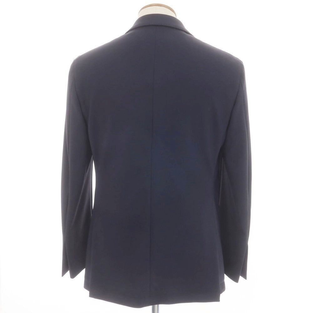 【新品アウトレット】サルトリア ラトーレ SARTORIA LATORRE ウール ナイロン ジャージー テーラードジャケット ネイビー【サイズ46】【 状態ランクN- 】【 メンズ 】[EPD]