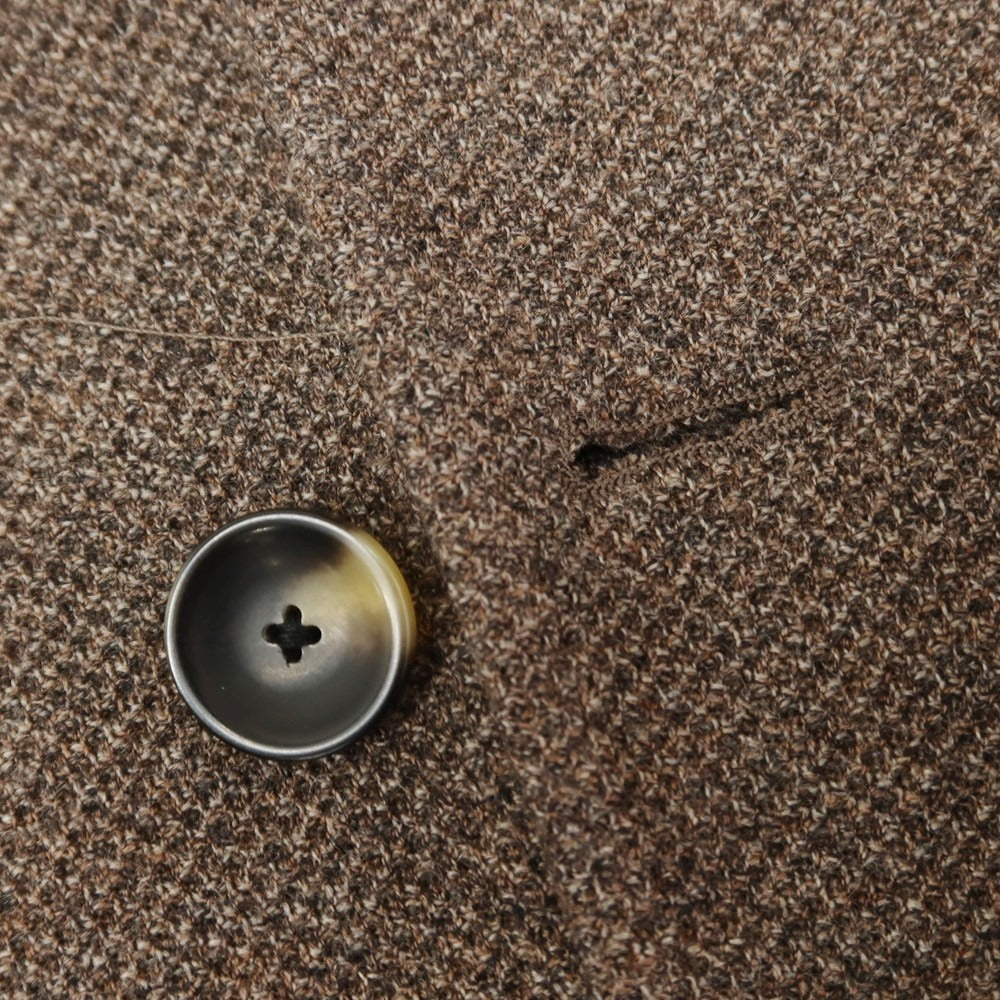 [New] SARTORIA LATORRE Cotton Wool Jersey Tailored Jacket Brown [50] [Condition Rank N] [Men&