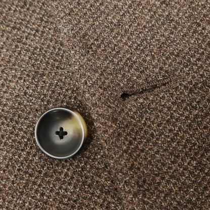 [New] SARTORIA LATORRE Cotton Wool Jersey Tailored Jacket Brown [50] [Condition Rank N] [Men&