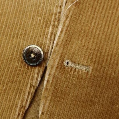 【新品】サルトリア ラトーレ SARTORIA LATORRE ストレッチコーデュロイ テーラードジャケット ダークベージュ【 44 】【 状態ランクN 】【 メンズ 】