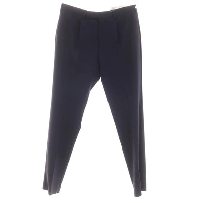 [New] SARTORIA LATORRE Stretch Wool Nylon Casual Slacks Pants Navy [50] [Condition Rank N] [Men&