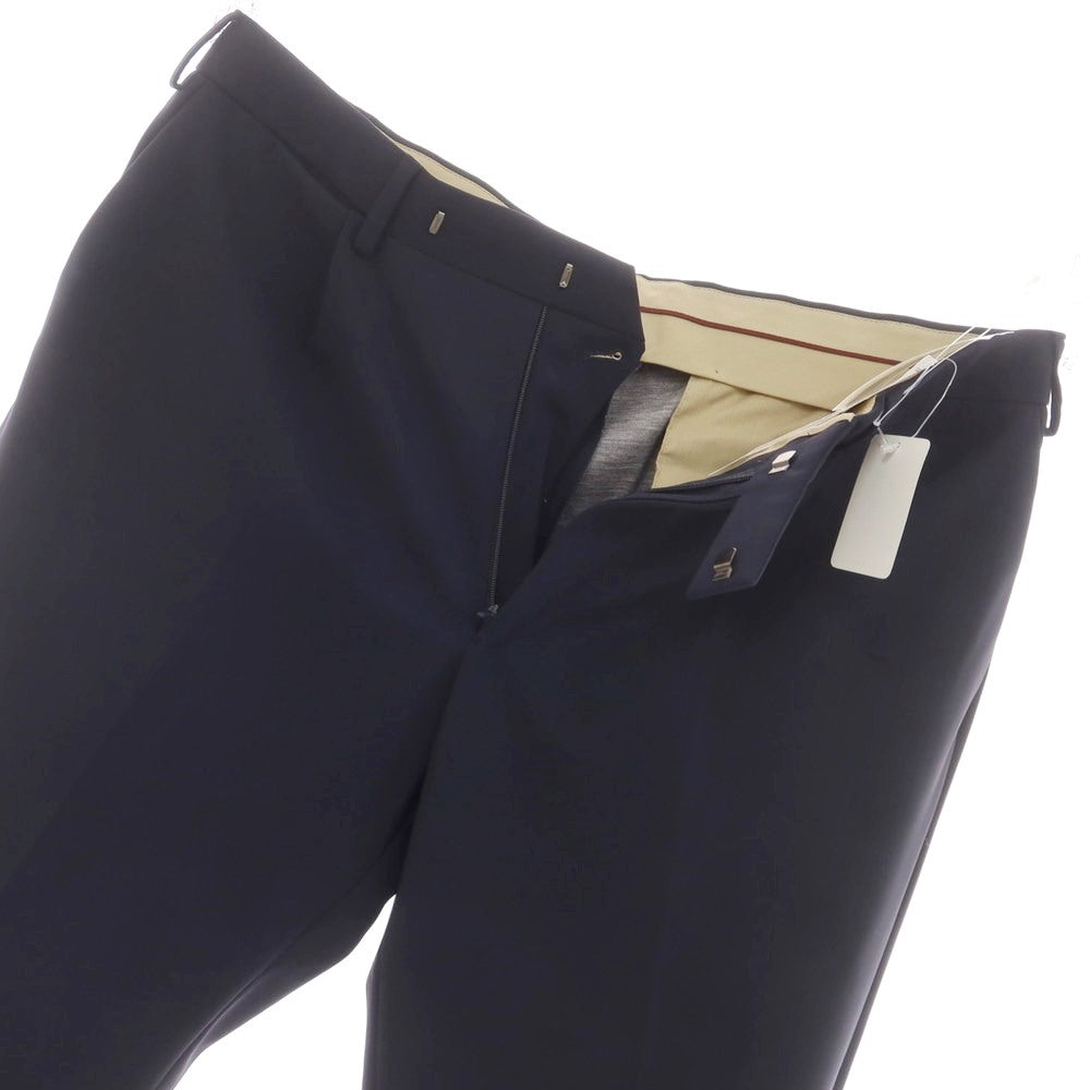 [New] SARTORIA LATORRE Stretch Wool Nylon Casual Slacks Pants Navy [50] [Condition Rank N] [Men&