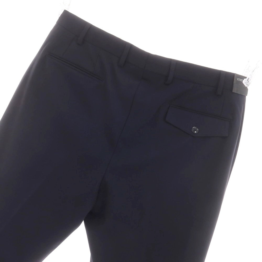 [New] SARTORIA LATORRE Stretch Wool Nylon Casual Slacks Pants Navy [50] [Condition Rank N] [Men&