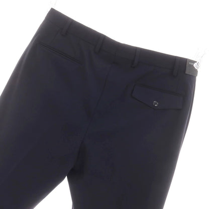 [New] SARTORIA LATORRE Stretch Wool Nylon Casual Slacks Pants Navy [50] [Condition Rank N] [Men&