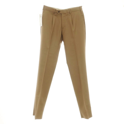 [New] SARTORIA LATORRE Twill Wool Dress Slacks Pants Light Brown [46] [Condition Rank N] [Men&
