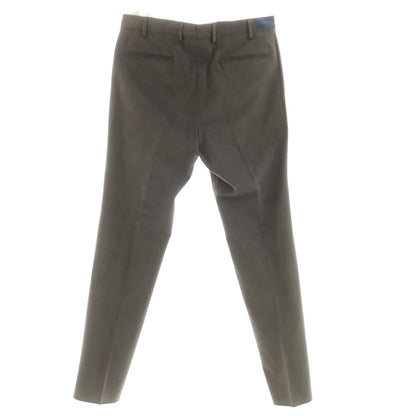 【新品】サルトリア ラトーレ SARTORIA LATORRE ストレッチコットン カジュアルスラックスパンツ カーキグレー【 48 】【 状態ランクN 】【 メンズ 】