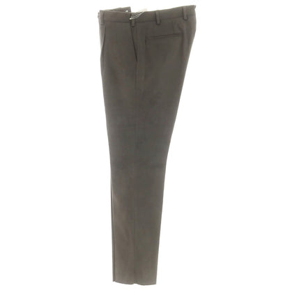 【新品】サルトリア ラトーレ SARTORIA LATORRE ストレッチコットン カジュアルスラックスパンツ カーキグレー【 48 】【 状態ランクN 】【 メンズ 】