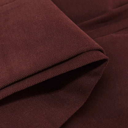 【新品】サルトリア ラトーレ SARTORIA LATORRE ストレッチコットン カジュアルスラックスパンツ ボルドー【 50 】【 状態ランクN 】【 メンズ 】