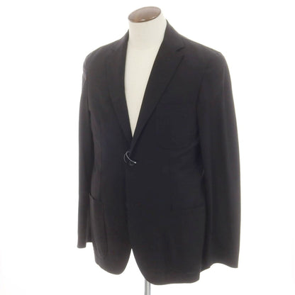 [New] SLOWEAR Stretch Wool Nylon Casual Jacket Black [50] [Condition Rank N] [Men&