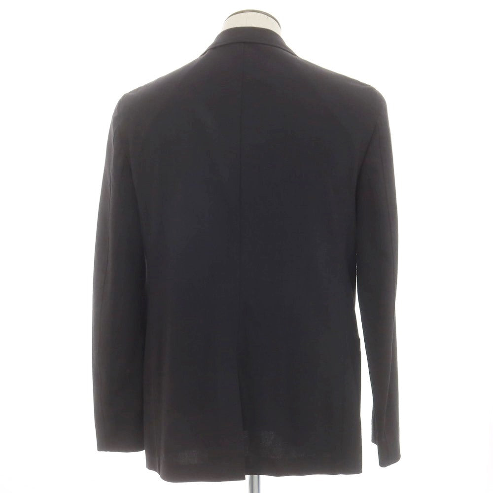[New] SLOWEAR Stretch Wool Nylon Casual Jacket Black [50] [Condition Rank N] [Men&